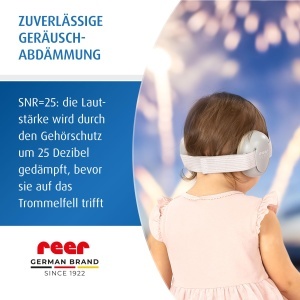 Casti audio Reer SilentGuard pentru copii, protectie fonica, gri - Img 4