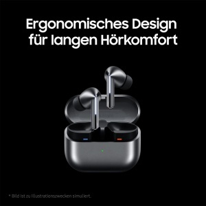 Casti audio Samsung Galaxy Buds3 Pro, Hi-Fi, ANC, Argintii - Img 3