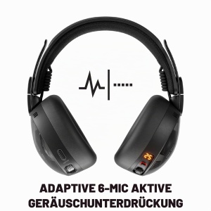 Casti audio Skullcandy Aviator 900 ANC, Bluetooth, Noise Cancelling, Negru - Img 2