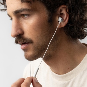 Casti audio Skullcandy Jib USB-C, Culoare Bone - Img 7