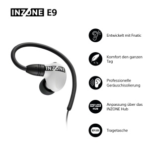 Casti audio Sony INZONE E9 cu sunet surround 7.1, design ergonomic - Img 2