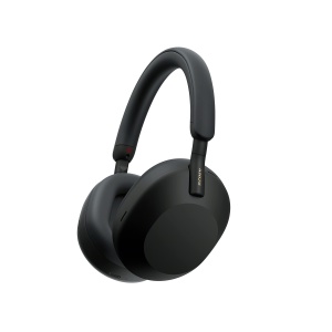 Casti audio Sony WH-1000XM5, Noise Cancelling avansat, 30 ore autonomie, negru