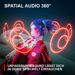 Casti audio SteelSeries Arctis Nova 1P, Hi-Fi, 360 Surround, Negru - Img 5