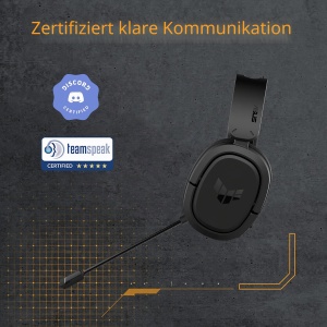 Casti audio wireless ASUS TUF H1, 7.1 surround sound, 25 metri raza - Img 5