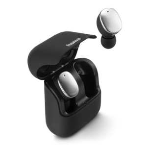 Casti Bluetooth Hama Spirit Pure (casti intraauriculare cu microfon, casti True Wireless cu carcasa de incarcare, IPX5 rezistente la stropire, baterie 25h, casti wireless cu control vocal) negru - Img 10