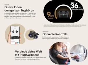 Casti Bluetooth LG Tone Free T90S Sunet Dolby Atmos ANC IPX4 Alb - Img 16