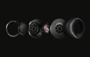 Casti cu fir de inalta rezolutie PHILIPS Fidelio X2, design deschis acustic, driver LMC din neodim de 50 mm, tampoane de lux din spuma cu memorie din velur - negru - Img 6