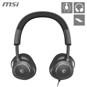 Casti gaming MSI Maestro 300 USB-C Microfon detasabil Design usor - Img 4