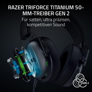 Casti gaming Razer BlackShark V3 Wireless THX Spatial Audio Negru - Img 4