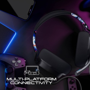 Casti gaming Skullcandy SLYR Pro Over-Ear Multi-Platform Albastru Sunet imbunatatit - Img 6