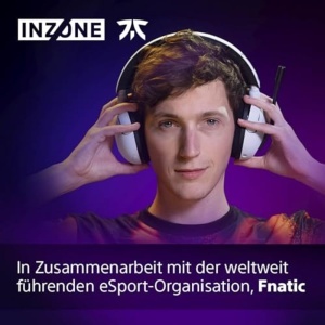 Casti gaming Sony INZONE H5, wireless, 28 ore autonomie, alb - Img 2