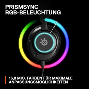Casti gaming SteelSeries Arctis Nova 3 Hi-Fi 360deg Surround Sound RGB Microfon ClearCast Gen 2 - Img 10