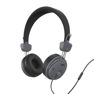 Casti Hama Fun HiFi On-Ear Stereo Negru Control Integrat