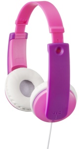 Casti pentru copii JVC HAKD7 Rosa Confort si Durabilitate