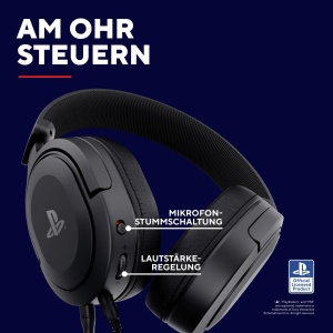Casti Trust Gaming GXT 498 Forta Licenta oficiala pentru Playstation 5, Durabil, Casti PS4 / PS5, Cablu de 1,2 m, Microfon detasabil, Banda reglabila, Casti over-ear, Negru - Img 7