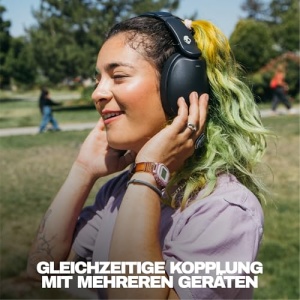 Casti wireless Skullcandy Hesh 360 True Black Bluetooth 100 ore autonomie Design pliabil - Img 4