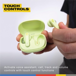 Casti wireless Skullcandy Smokin Buds 20 ore autonomie materiale sustenabile compatibile iPhone si Android Matcha - Img 7