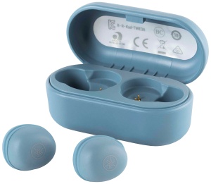 Casti wireless Yamaha TW-E3A Bluetooth IPX5 Albastru Autonomie 24h