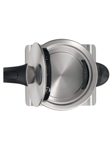 Ceainic fara fir Bosch TWK7S05, oprire automata, protectie la supraincalzire, oprire automata a aburului, curatare usoara, 1,7 L, 2200 W, negru/gri - Img 3