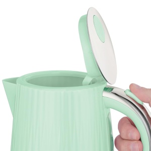 Ceainic Russell Hobbs [1,7L 2400W] fistic Eden, accente din otel inoxidabil (filtru de var detasabil, deschidere a capacului prin simpla apasare a unui buton, indicator de nivel al apei, comutator luminos, fara BPA) ceainic 27364-70 - Img 6
