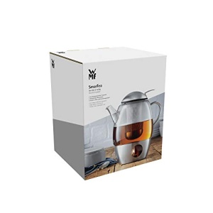 Ceainic WMF SmarTea cu set incalzitor de ceainic 3 bucati, otel inoxidabil Cromargan, ceainic din sticla 1l cu insertie pentru strecuratoare si incalzitor, poate fi spalat in masina de spalat vase - Img 10
