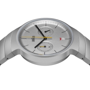Ceas barbatesc Braun Chronograph BN0265SLBTG, carcasa otel inoxidabil 40mm, bratara otel - Img 4