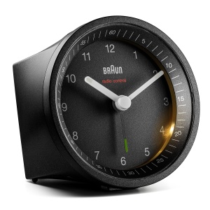 Ceas de perete Braun BC07B-DCF, negru, cu alarma crescatoare si functie snooze - Img 5