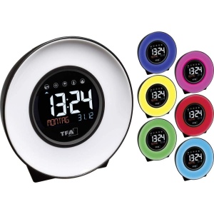Ceas desteptator TFA Dostmann 60.2023.02 cu lumina de atmosfera si sunete naturale