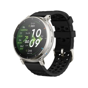 Ceas inteligent Amazfit Active 3 Premium, 45mm, GPS, AMOLED, 12 zile autonomie