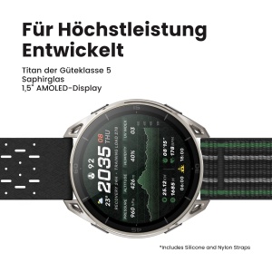 Ceas inteligent Amazfit Cheetah 2 Ultra, 47mm, GPS, AMOLED 1,5, 30 zile autonomie - Img 2