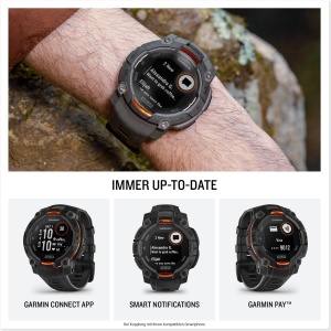 Ceas inteligent Garmin Instinct 3, 45mm, GPS, 28 zile autonomie, design robust - Img 4