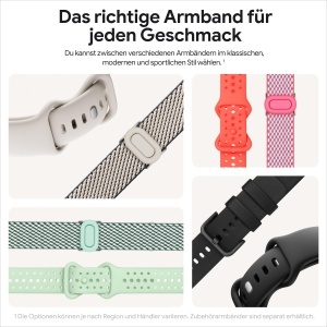 Ceas inteligent Google Pixel Watch 3, 41 mm, negru, cu monitorizare ritm cardiac - Img 9