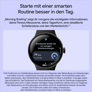 Ceas inteligent Google Pixel Watch 5, 45 mm, Negru, Wi-Fi - Img 9