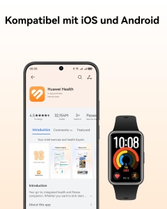 Ceas inteligent HUAWEI Band 11, AMOLED 1,62, 1500 Nits, alb - Img 9