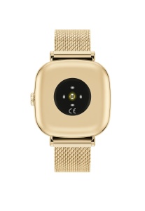 Ceas inteligent ICE-WATCH Ice Smart 2.0 Gold Milanese, 1,7 inch, bratara din otel inoxidabil - Img 4
