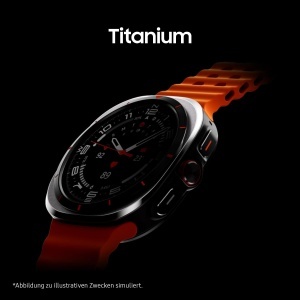 Ceas inteligent Samsung Galaxy Watch Ultra, 47 mm, Titan, Dual-GPS, 64 GB - Img 3
