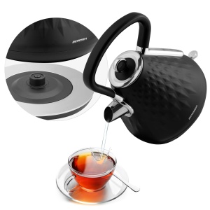 Ceaun electric Berdsen 1,7 L 1850-2200W Retro Negru - Img 6