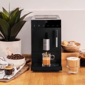 Cecotec Cumbia Cremmaet Aparat de cafea compact superautomat cu abur 1350 W 19 bar Thermoblock Plug Play Cafea personalizata 5 macinari autocuratare g - Img 4