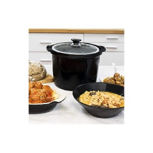 Cecotec Oala Ceramica Slow Cooker 6 Litri Model 02028 Negru - Img 5