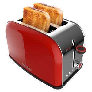 Cecotec Toaster Toastin Time 850W Red Lite Functie Dezghetare