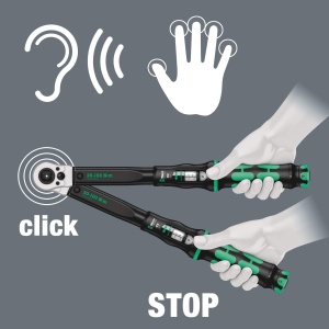 Cheie de torque Wera 05075625001, 12, 20-100 Nm, pentru dreapta si stanga - Img 6