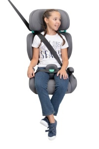 Chicco Quizy Lite i-Size scaun auto pentru copii 3-12 ani 100-150 cm greutate 15-36 kg usor de instalat reglabil reglabil pe inaltime cu cotiere captu - Img 7