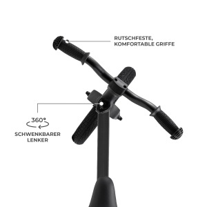 Ciclism pentru copii Kinderkraft ETER, 12 inch, 35 kg, design sportiv, negru - Img 6