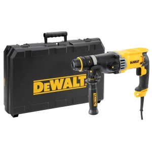 Ciocan combinat Dewalt SDS-Plus 28 mm D25144K 900 wati max energie de impact unic 30 jouli suport de scule care poate fi schimbat fara unelte mecanism - Img 1