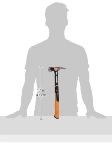 Ciocan Fiskars IsoCore XXL 1020216 Tehnologie Anti-Vibratii NegruPortocaliu 41 cm - Img 3