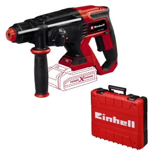 Ciocan rotopercutor cu acumulator Einhell TE-HD 18/20 Li-Solo Power X-Change (18 V, 1,8 J, capacitate de gaurire de 20 mm in beton, 4.750 min-1 max. rata de impact, incl. carcasa, fara baterie)