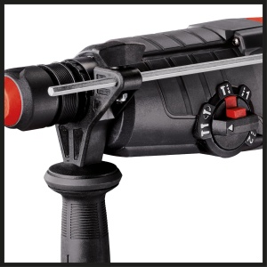 Ciocan rotopercutor Einhell TE-RH 950 5F (950 W, cutie de viteze cu 2 trepte, forta de impact 3 J, montare SDS-plus, capacitate de gaurire beton 28 mm, opritor adancime de gaurire, livrare in carcasa) - Img 5