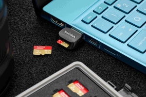 Cititor microSD SanDisk QuickFlow cu USB-A, viteze de citire 250 MBs, scriere 150 MBs - Img 2