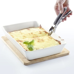 Cleste pentru cuptor Westmark, cu maner cauciucat, lungime: 17,5 cm, otel/silicon, argintiu/negru, 10792270 - Img 5