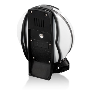 Cloer 1621 Aparat de vafe pentru vafe clasice cu inima, 930 W, dimensiune vafe 15,5 cm, grad de rumenire selectabil la infinit, alb, metal - Img 7
